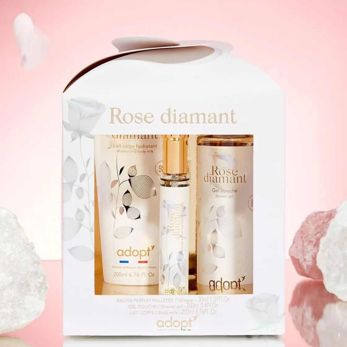New Rose Diamant Perfume Set