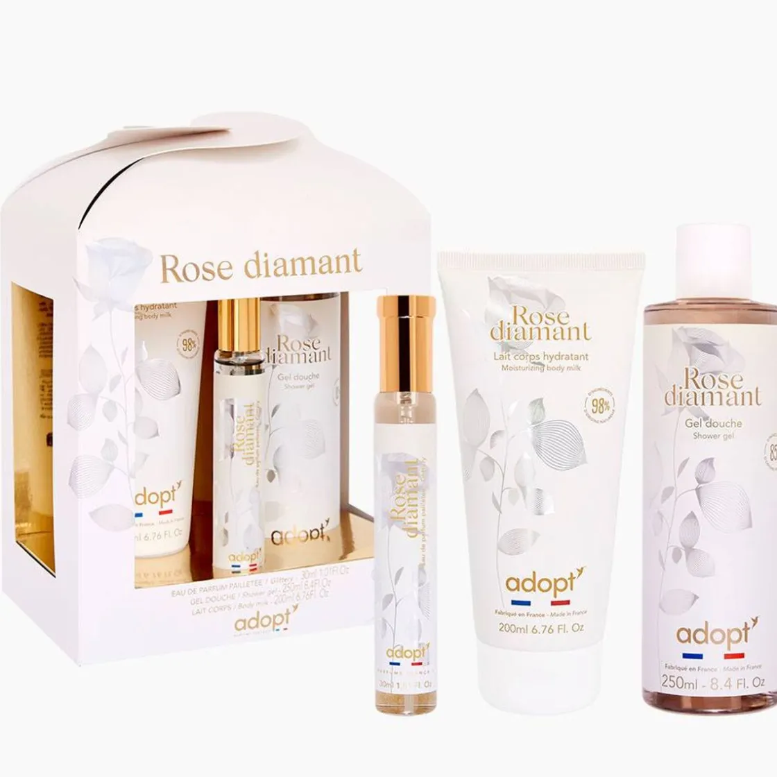 New Rose Diamant Perfume Set