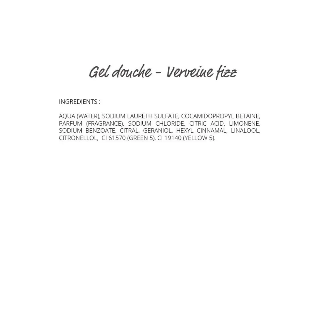 Outlet Verveine Fizz Cleansing