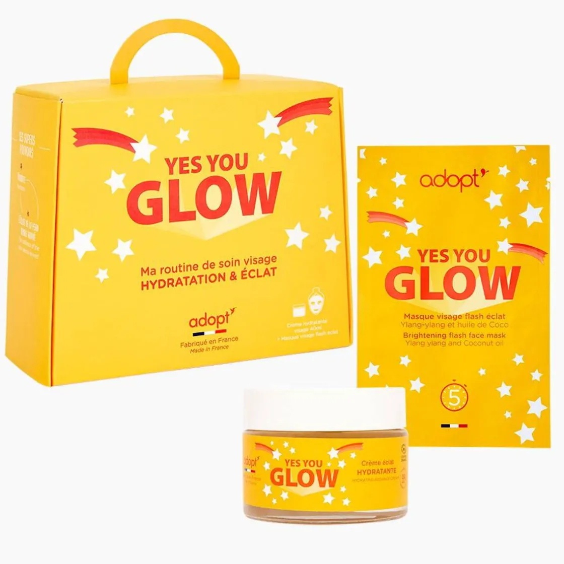 New Yes You Glow Face Cream & Serum